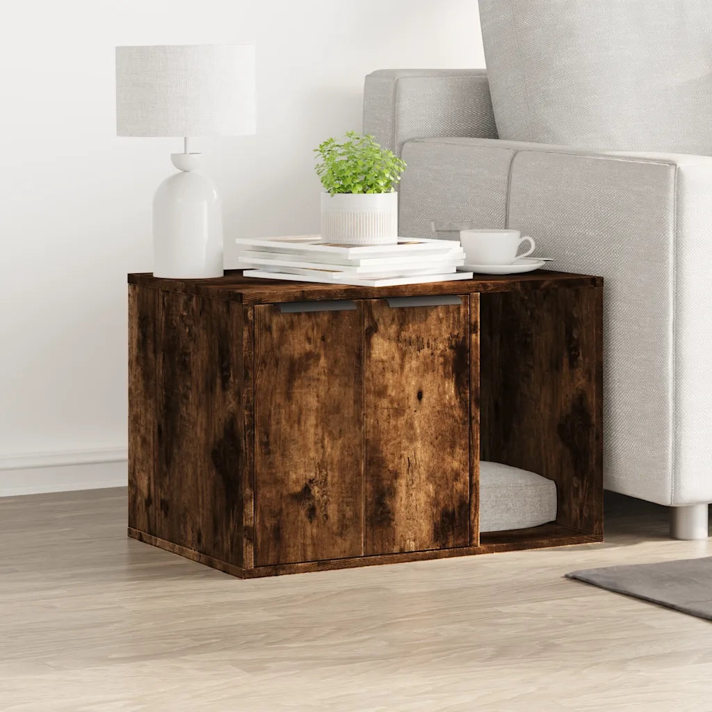vidaXL Recinto Lettiera Gatti Rovere Sonoma 60x40x40 cm in Truciolato