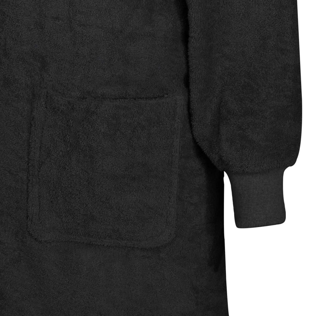 Felpa coperta KINN Nero XXL Cotone CFW5992047