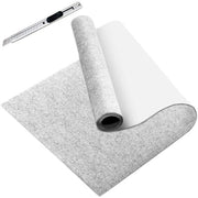 Veloce adesivo 40 x 200 cm - Grigio chiaro - 2 mm di spessore - Laccatura resistente - Protezione per mobili - Ideale per DIY