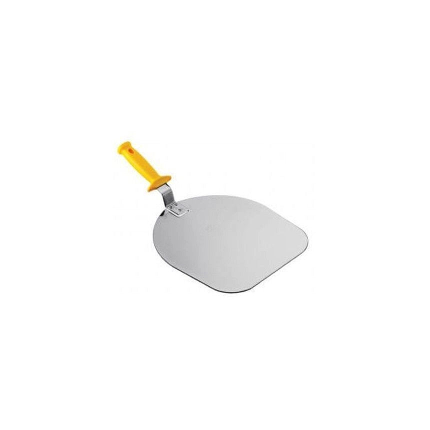 Lilly Codroipo 1566 Paletta per Pizza Servi Trancio in Acciaio Inox AISI 304 con Manico Ergonomico colore Nero