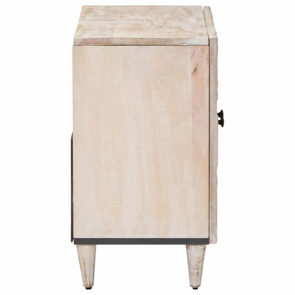 Armadio per Lavabo da Bagno con porta Bianco 62 x 33 x 58 cm 4018387