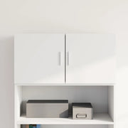vidaXL Mobile a Parete Bianco 80x42,5x40 cm in Legno Multistrato