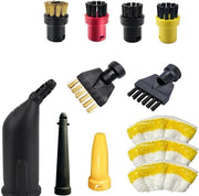Accessorio compatibile con Stijl 16 per stoffa di pulizia a vapore Karcher SC1 SC2 SC4 SC5, mophoes, nylon, spazzola a setole di rame.