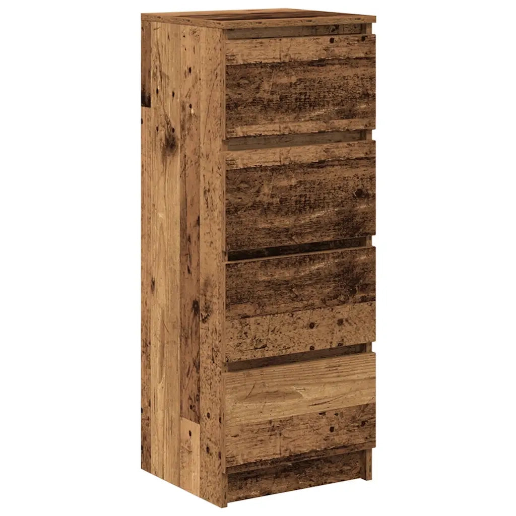 Credenza-Buffet-Armadio da cucina Legno Antico 37,5x35x99 cm in Legno Multistrato