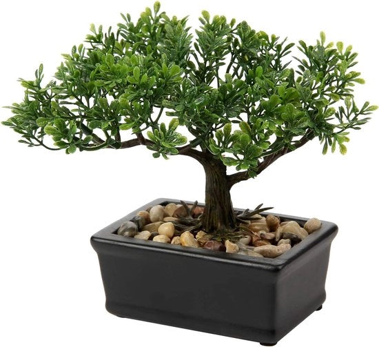 Arbusto di bonsai in ceramica per decorazione interna ed esterna