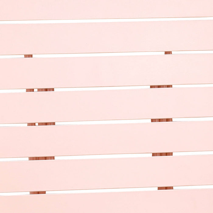 Set Tavolino e 2 Sedie Pieghevoli da Giardino Mia Salsa Rosa