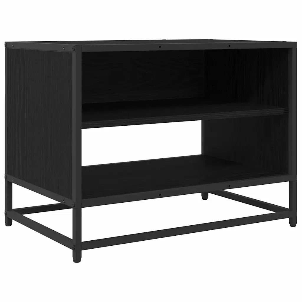 Unità TV Rovere Nero 61 x 40 x 46 cm Legno multistrato 883577