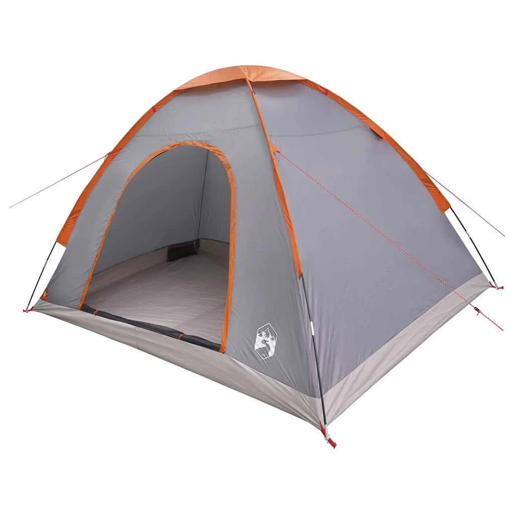 Tenda da campeggio Grigio e arancione 275 x 215 x 125 cm 42028634