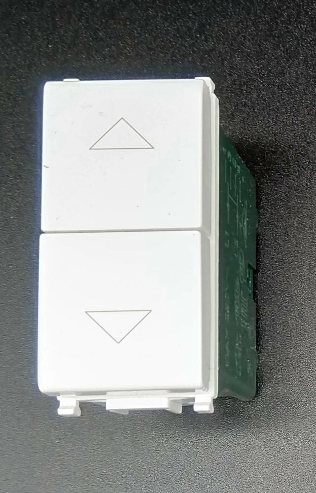 Pulsante per motore SU-GIU stabilizzato Vimar + placca (PLANA) - Solo Pulsante Vimar Plana