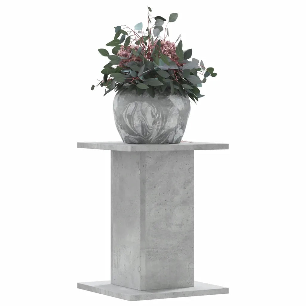 Supporti per piante | Sostegno per piante 2 pz Grigio Cemento 30x30x50 cm Truciolato