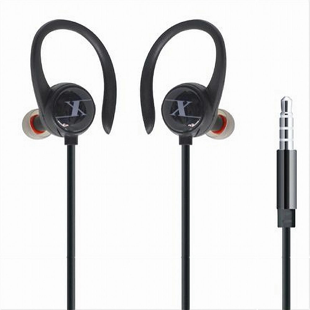 Trade Shop - Auricolari Maxtech Cuffie Con Microfono Orecchio Smartphone Portatili  Au-6t008 -