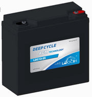 LEOCH LDC12-25 12V 25 Ah BATTERIA AGM - GEL