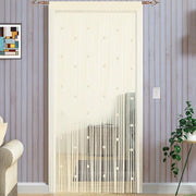 Tende per porte - protezione insetti - 1 pezzo - champagne - 90 x 245 cm