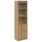 Credenza | Madia | Buffet da pranzo | Armadio da pranzo Rovere Artigianale 50x35x180 cm in Legno Multistrato