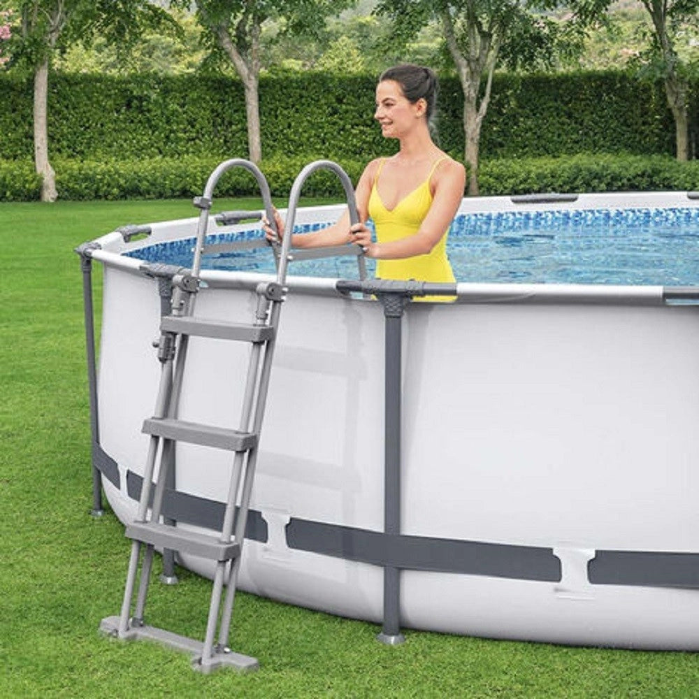 PISCINA C/TELAIO BESTWAY 56488 STEEL PRO MAX  457X107H