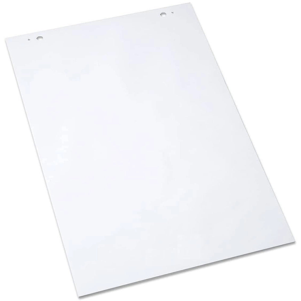 Trade Shop - 20 Fogli Per Lavagne Mobili Blocco Per Lavagna 70x100cm 80gr./mq Carta Bianca -