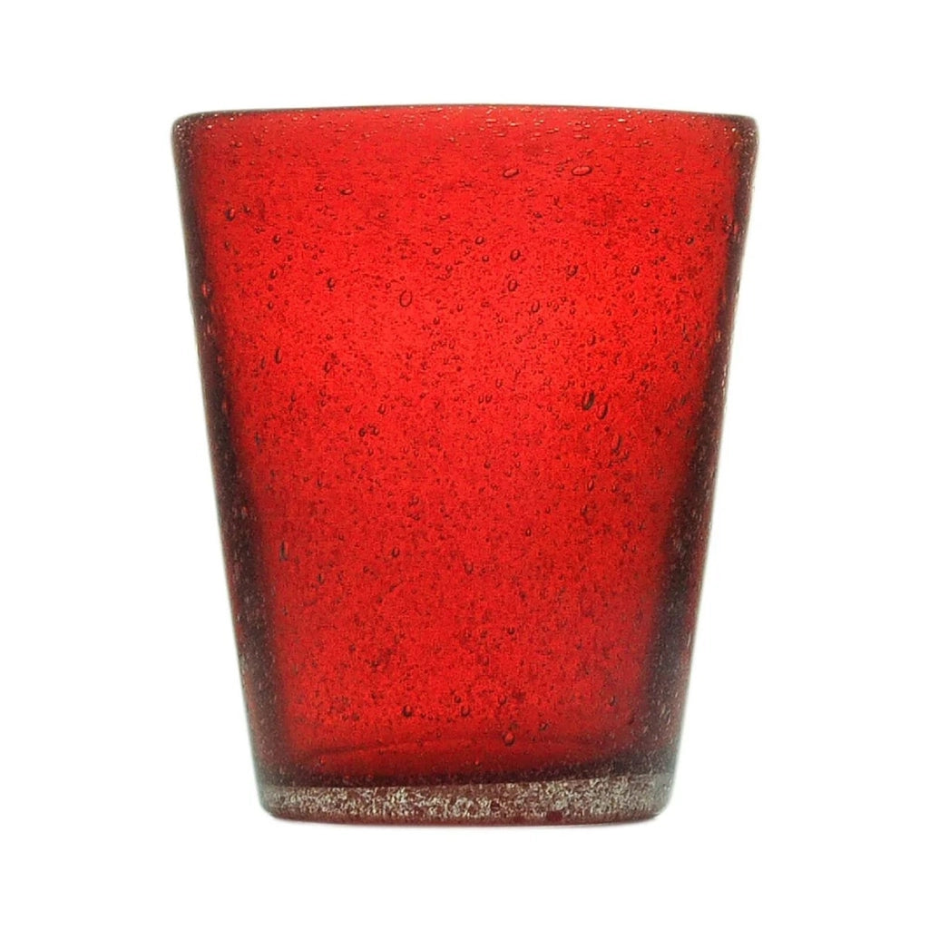 Bicchiere tumbler acqua red memento originale in vetro soffiato 0,25L