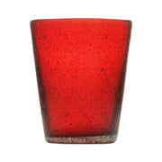 Bicchiere tumbler acqua red memento originale in vetro soffiato 0,25L