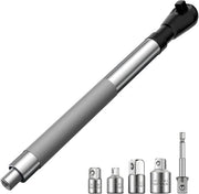 Chiodatore a espansione a 1/2" con allineamento offset per uso elettrico con connessioni quadrata 3/8" - 1/4" multifunzionali - estensore a percussione per spazi ristretti