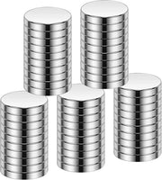 50 pezzi di minimagneti forti, piccoli magneti rotondi in neodimio, 8 x 1 mm, piccoli magneti forti, magneti rotondi per whiteboard per attività di magneetti per ufficio e frigorifero
