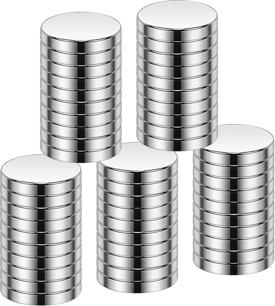 50 pezzi di minimagneti forti, piccoli magneti rotondi in neodimio, 8 x 1 mm, piccoli magneti forti, magneti rotondi per whiteboard per attività di magneetti per ufficio e frigorifero