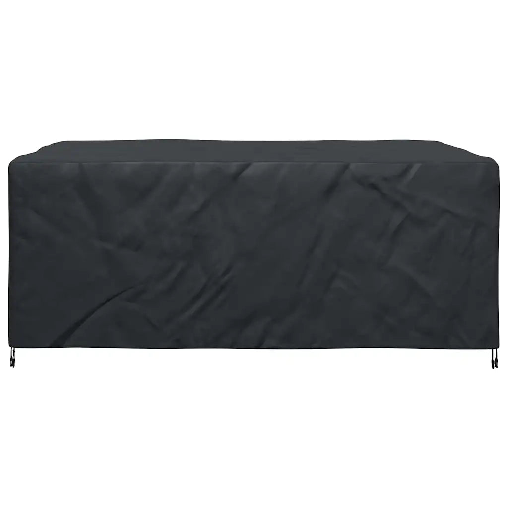 vidaXL Copertura per mobili da esterno Nero 220 x 190 x 85 cm 600D