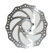 FRENO A DISCO BICI IDRAULICO MECCANICO ROTORO A 6 FORI DIAMETRO 160MM ACCIAIO