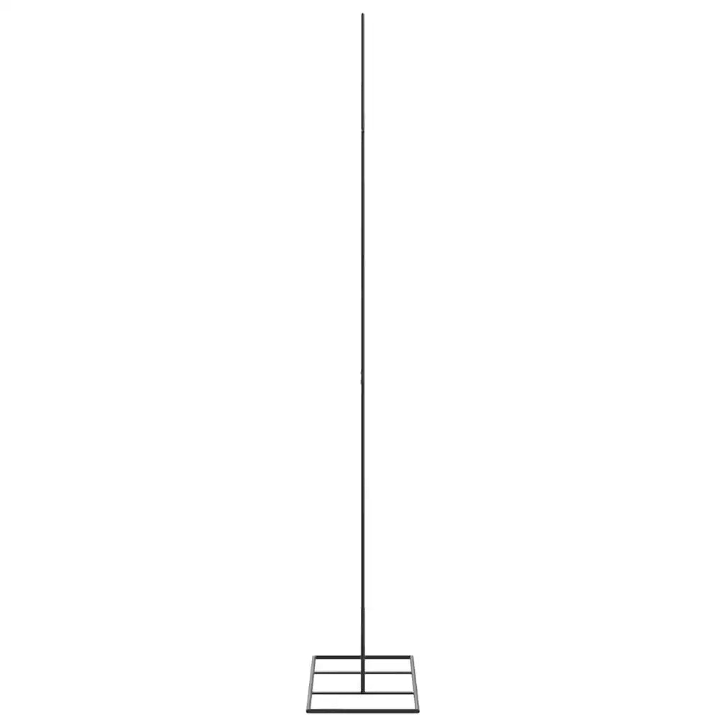 Albero di Natale Decorativo in Metallo Nero 150 cm 4018951