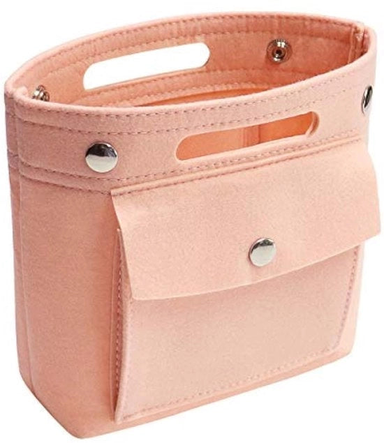 Organizzatore Mini per Borse Valtasche Tasche da Spesa Portafoglio Organizzatore Accessorio per Borse Speedy Neverfull NeoNoe Noe BB, Rosa