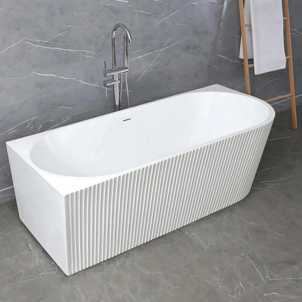 Vasca Bagno Wenus Sinistra 170cm Copritappo bianco