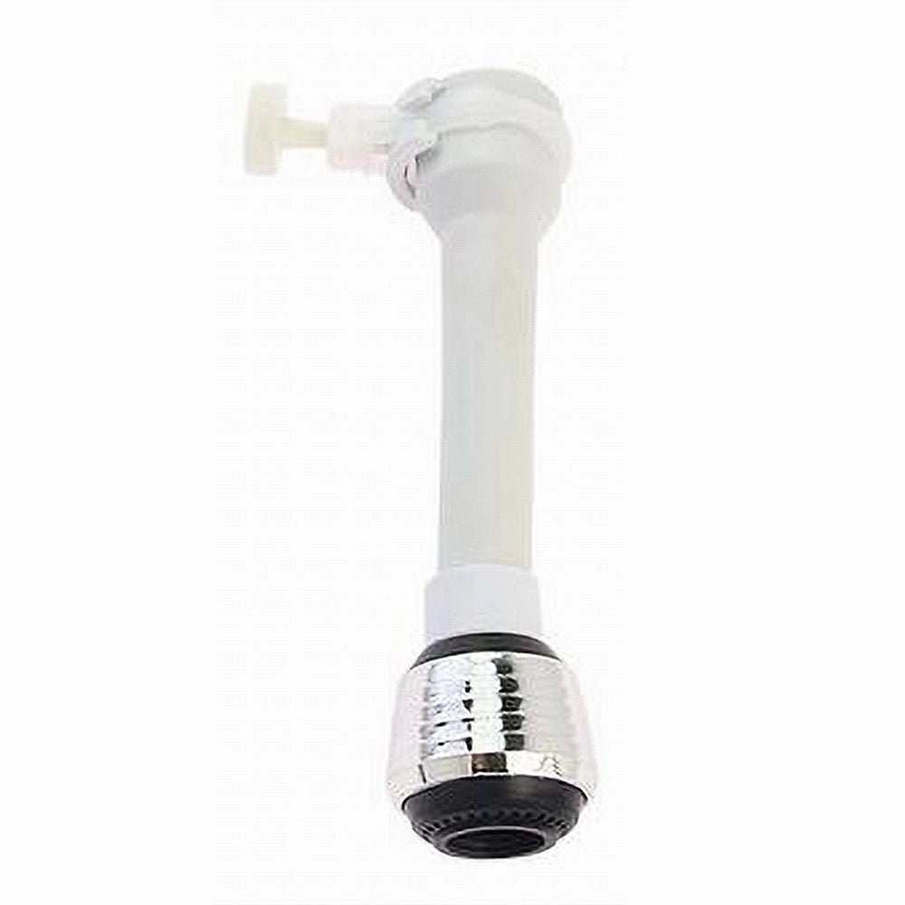 Trade Shop - Aeratore Rompigetto Lavello Rubinetto Cucina Cromo Bianco Nero Filtro Snodato 87172 -