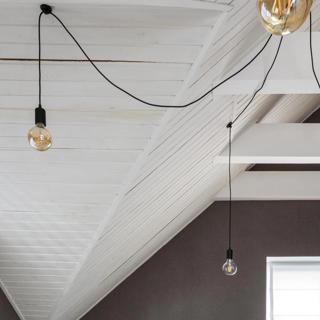 ZMH Confezione da 2 Lampadine LED E27 Vintage Retro G80 Edison Filamento Bianco Caldo 2700K 4W Lampadine in Vetro