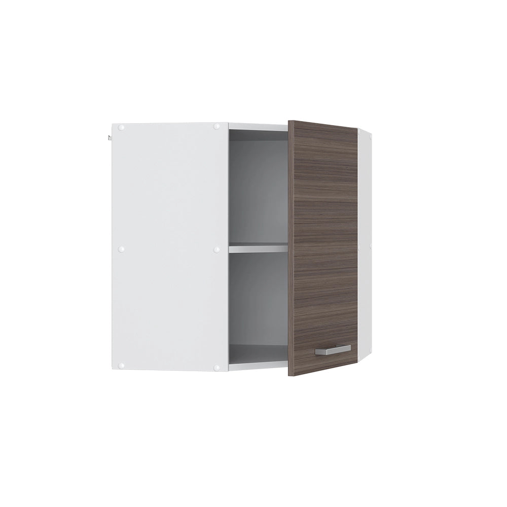 Vicco Pensile universale Grigio 57 cm Pensile ad angolo con anta