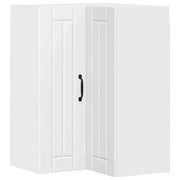 Mobile da cucina moderno e funzionale con spazio di archiviazione minimalista 57 x 57 x 80 cm legno ingegnerizzato bianco 02_0054092