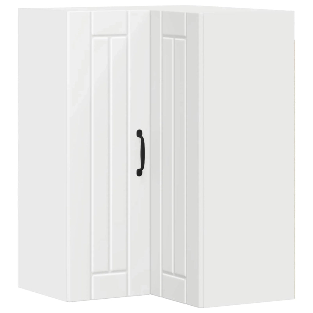 Mobile da cucina moderno e funzionale con spazio di archiviazione minimalista 57 x 57 x 80 cm legno ingegnerizzato bianco 02_0054092