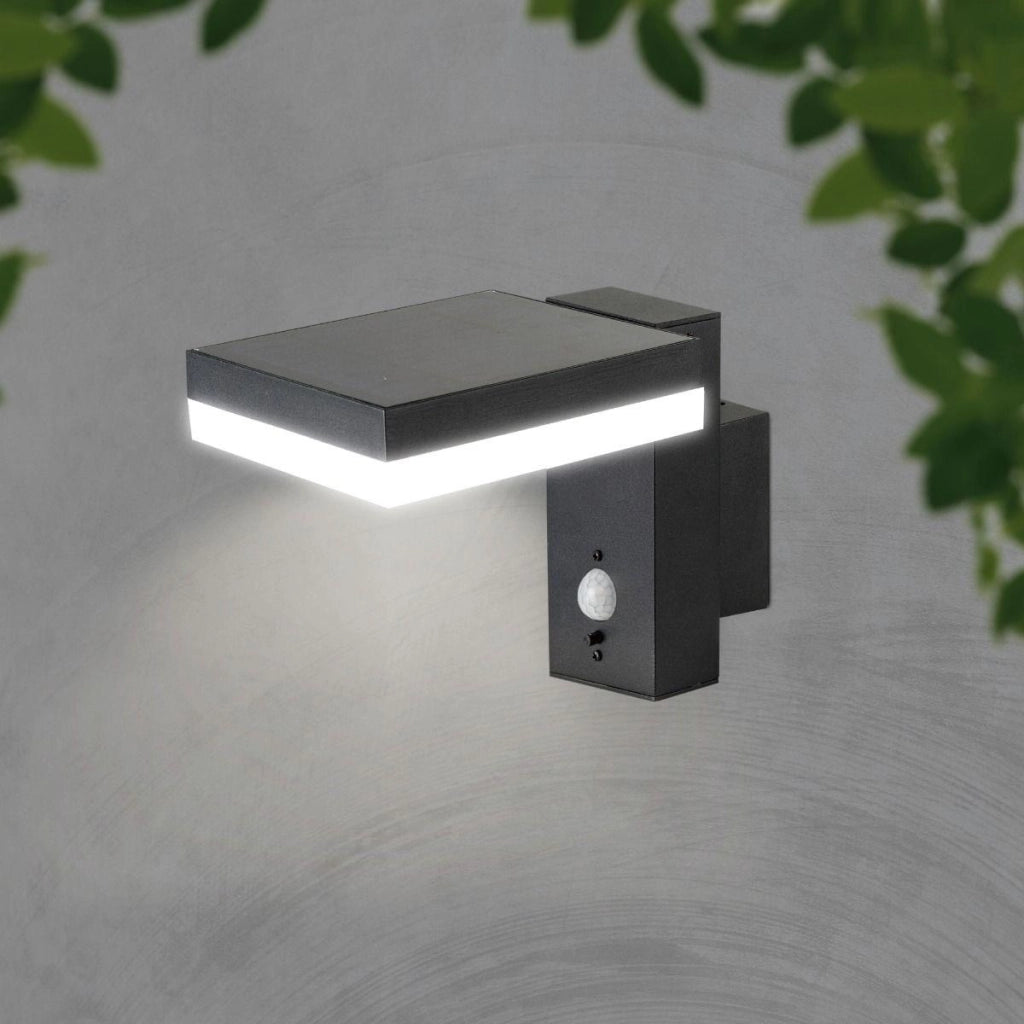 Applique solare esterna con sensore 5,5W 220lm V-TAC 3000K 10402