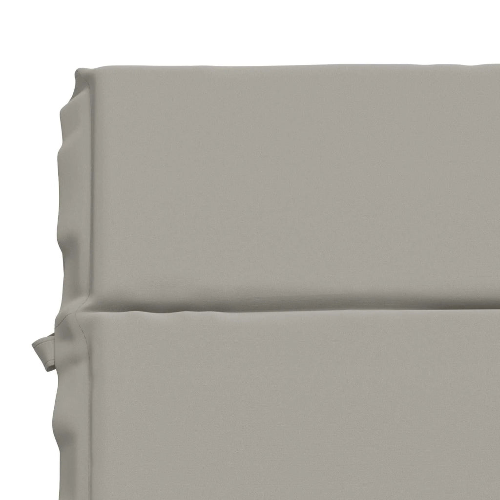 Cuscino per Lettino GEMERT 100% Poliestere Grigio 948606