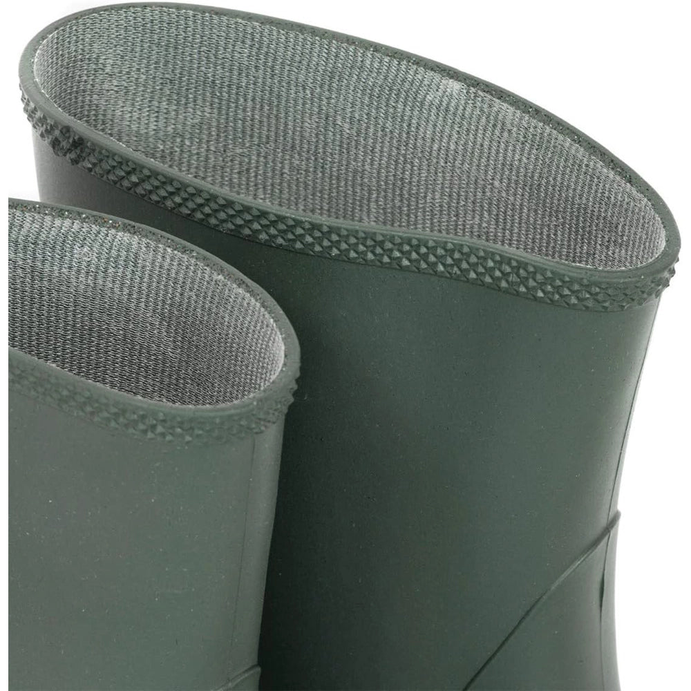 STIVALI DA LAVORO PVC BASSO GOMMA VERDE IMPERMEABILI AGRICOLTURA CACCIA PESCA N.43 4F