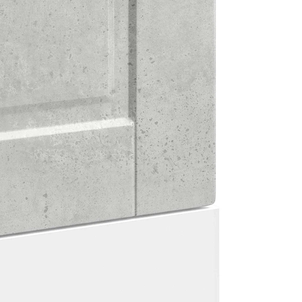 Pannello Lavastoviglie Porto Grigio Cemento 45x1,5x67 cm