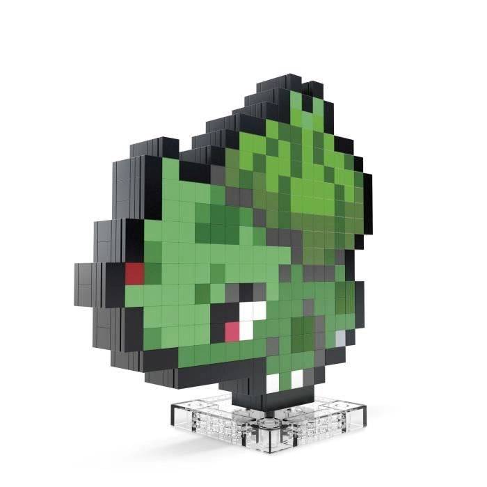 MEGA-Pokémon-Bulbizar-Scatola da costruzione retrò 374 pezzi - MEGA Pokémon - HTH75