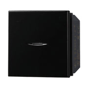 Interruttore Assiale 2M 2P 16A Unipolare Colore Nero Compatibile Con Bticino Axolute