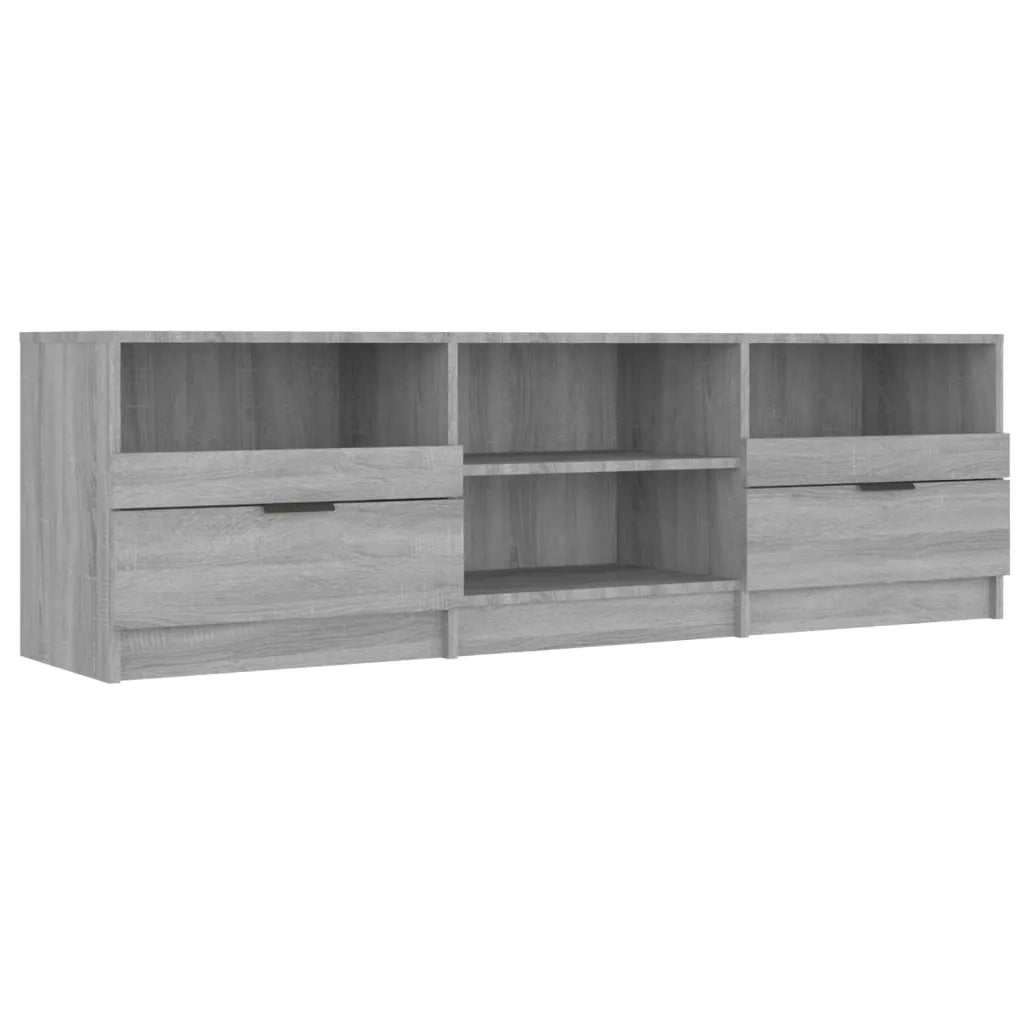 Mobile TV Grigio Sonoma 150x33,5x45 cm in Legno Ingegnerizzato 817115