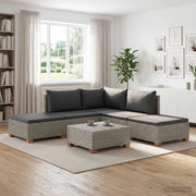 6 pz Set Lounge in Rattan con Cuscini GENDT Rattan naturale 3429843