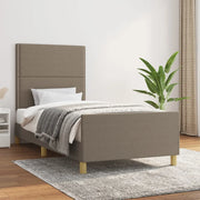 Giroletto senza Materasso Tortora 90x200 cm Tessuto 3124948