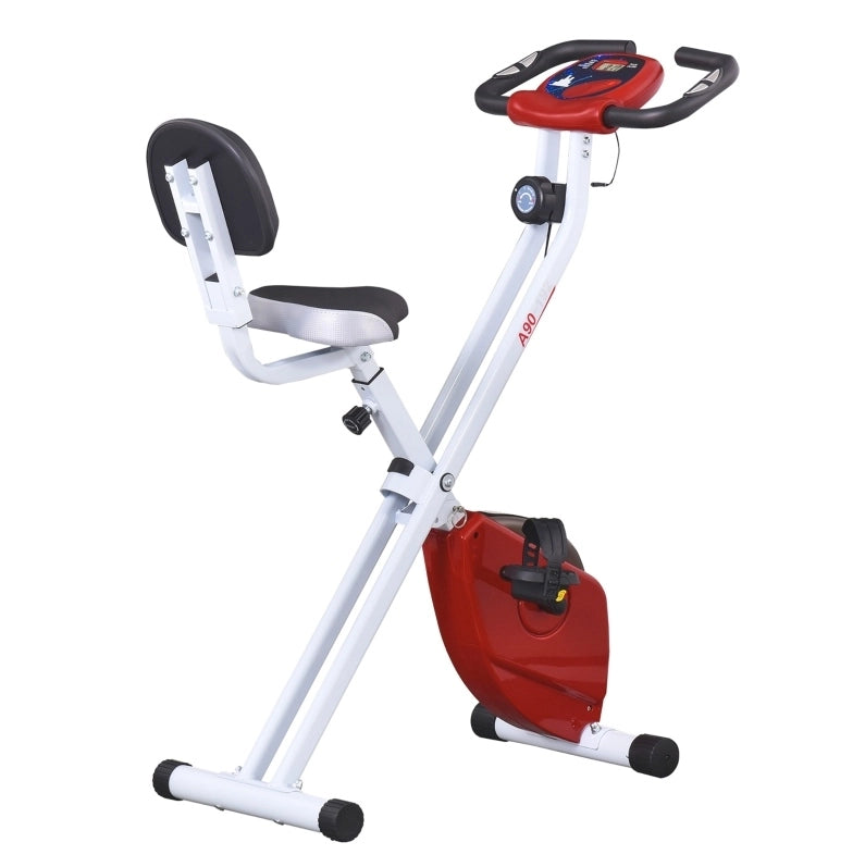 Cyclette pieghevole con resistenza magnetica e display LCD