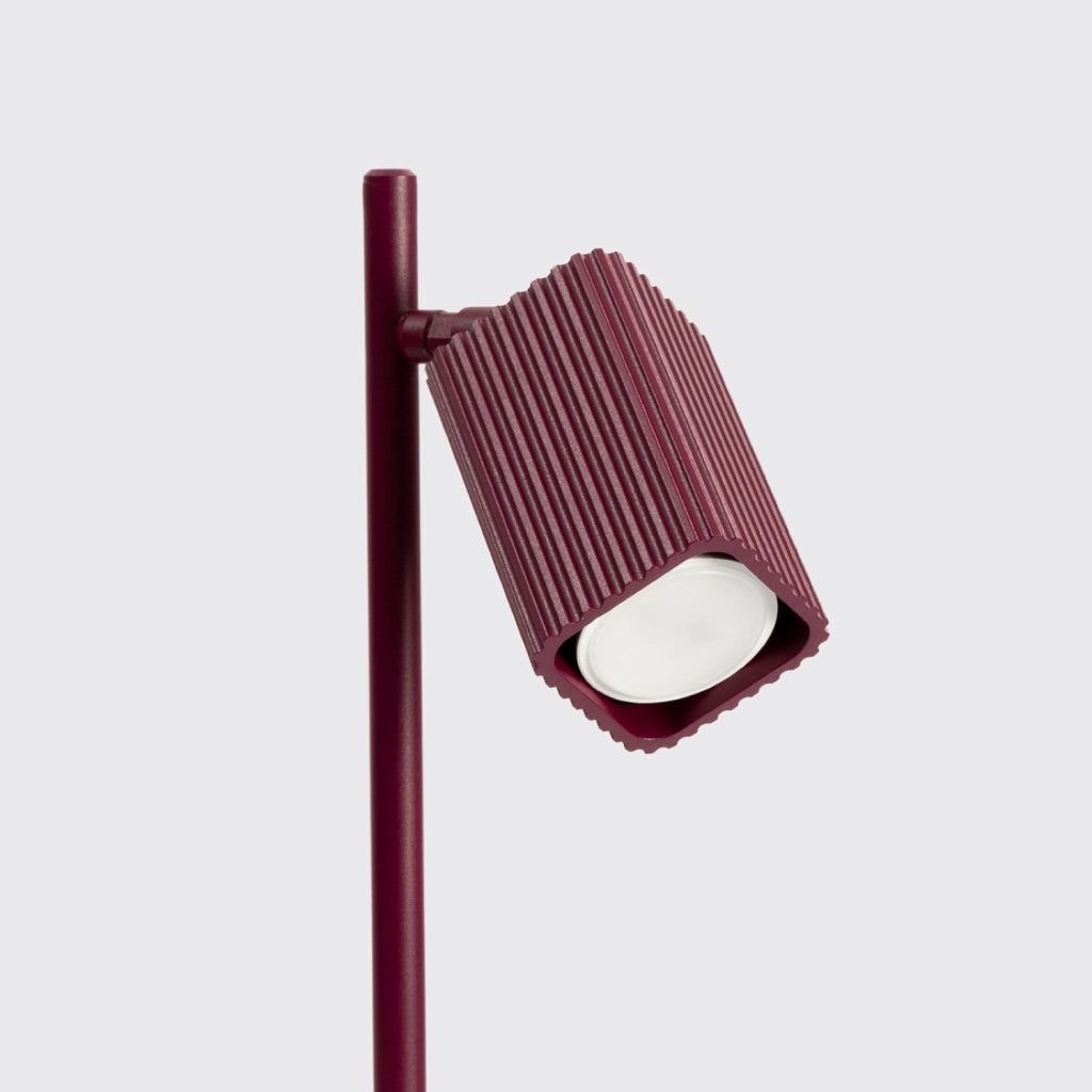 Lampada da tavolo RAYO bordeaux