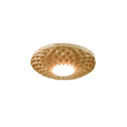 Applique Moderna Dalia Polilux ® New Gold 1 Luce Led Integrato 20W 3000K