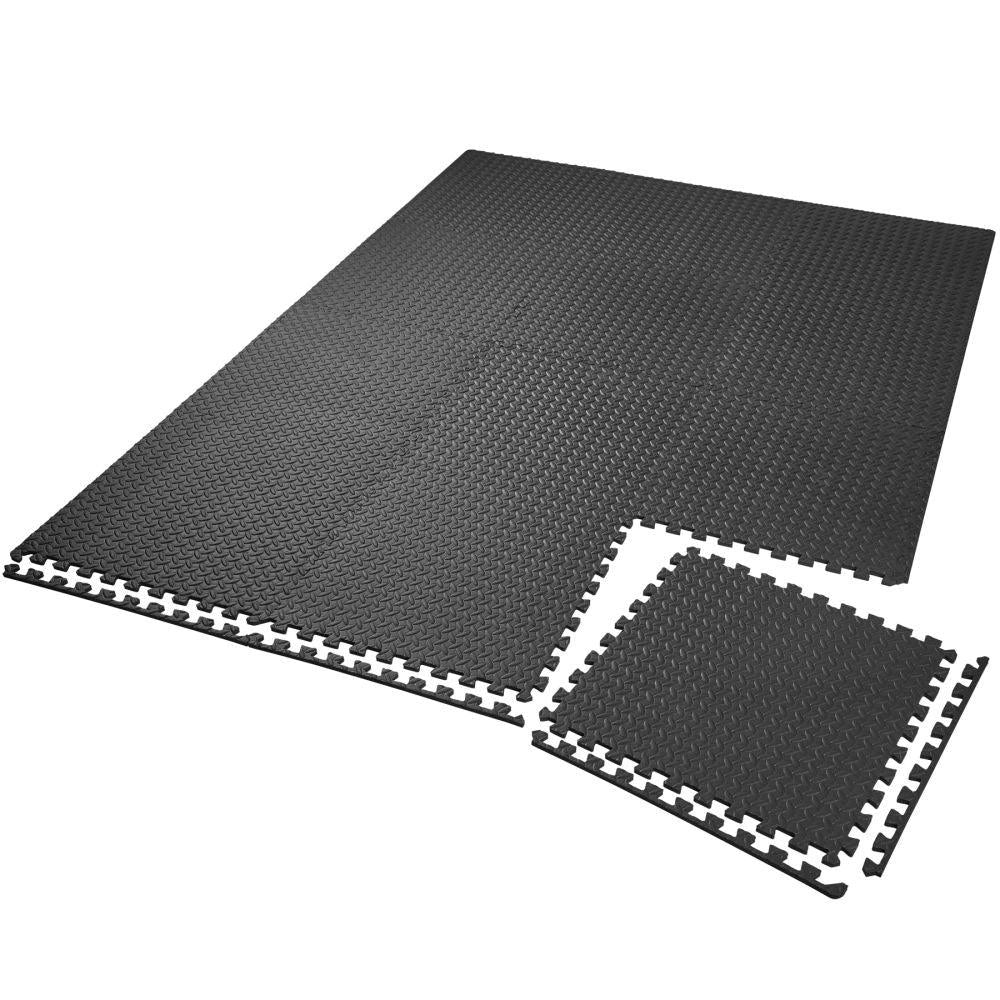 Set di 12 tappetini sportivi quadrati in eva nero 08_0000434