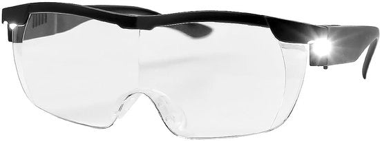 Verglassio con Luce 1,8x - Verglassio per Leggere - Verglassio per Gioielli - Verglassio con LED - Verglassio per Valutazione di Antichità - Larghezza Totale dello Specchio 146 mm - Lente di Ingrandimento