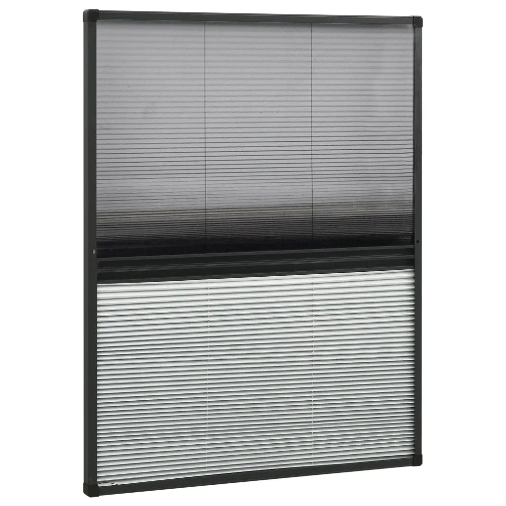 Zanzariera Plissettata in Alluminio 60x80 cm con Tendina CFW3414728